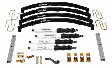 Warrior Products 2.0 Inch Lift Kit 87-95 Jeep Wrangler YJ